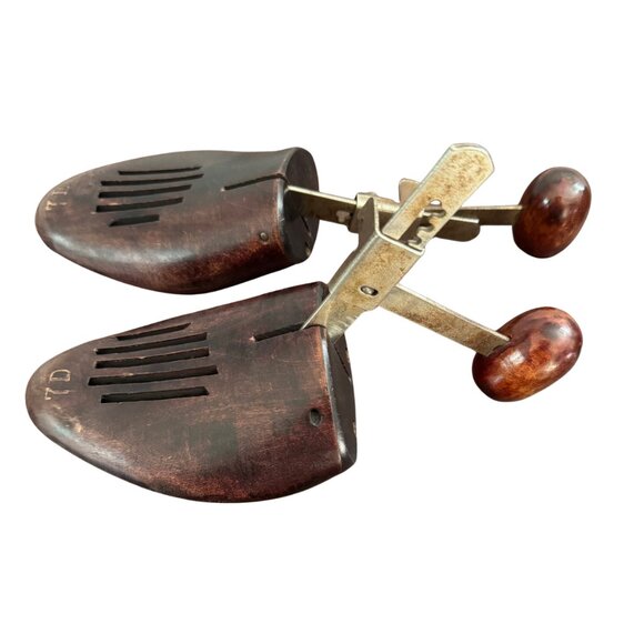 Other - Vintage Wooden Adjustable Shoe Stretcher Keeper Size 7D